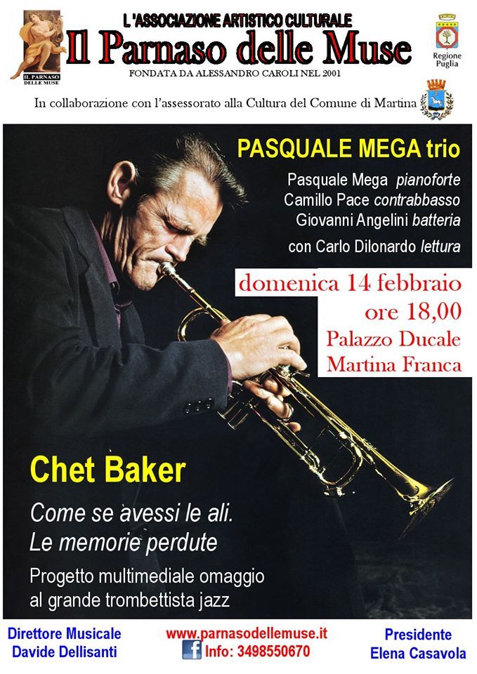 Chet Baker celebrato al Palazzo Ducale Chet Baker celebrato al Palazzo Ducale